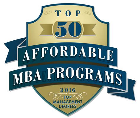 most affordable mba programs